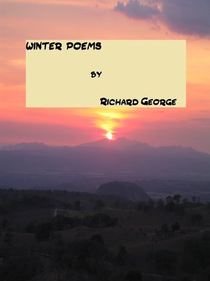 cover image of Winter Poems